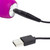 Happy Rabbit Slimline Realistic Purple Charging