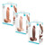 B-Vibe Slipskin Dildo 8" Girthy packaging