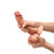 B-Vibe Slipskin Dildo 8 Curvy on hand