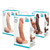 B-Vibe Slipskin Dildo 8 Curvy packaging