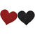 Hott Products Nipplicious Heart Shape Pasties 2pk