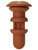 Autoblow A.I. Silicone Anus Sleeve - Brown Front