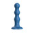 Luv Inc Bs38: Beaded Strap-On Luv Viberator - Blue