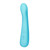 iroha TSUKI+ AONAMI vibrator, angled view of the curved body and control panel