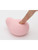 iroha Midori Nadeshiko Pink vibrator with a fingertip pressing its soft pink body