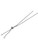 Sex & Mischief Ex's & Oh's body jewelry with nipple ties, product image