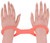 Sex and Mischief Peaches n CreaMe Small Silicone Cuffs adult toy — image 3