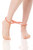 Peaches n CreaMe Large Silicone Cuffs worn around both ankles, showing fit and size