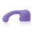 Le Wand Petite Curve weighted silicone attachment in violet, side view