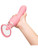 Le Wand Lick held in hand to show its size and suction cup end