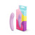 Le Wand Mini Vibe Glide lilac G-spot vibrator shown next to its retail box