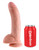 King Cock 9 inch Cock with Balls dildo in flesh colour, product view