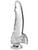King Cock Clear 7.5 in. with balls - Clear adult toy — image 3