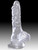 King Cock Clear 7.5 in. Cock with Balls adult toy — image 6