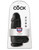 King Cock Chubby 9 inch black dildo in Pipedream retail packaging