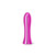 NS Novelties INYA Shimmer metallic bullet vibrator in pink, shown upright on a white background