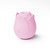NS Novelties INYA The Vibrating Rose in Pink, rose-shaped silicone vibrator on a white background