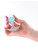 NS Novelties Cosmic Glams Small Blue anal plug held in hand to show size