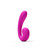 NS Novelties Gold-n-Dreams Maria vibrator in Morganite pink, standing upright on a white background