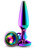 NS Novelties Rear Assets Tapered Medium Multicolor Rainbow anal toy