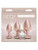 NS Novelties Rear Assets Trainer Kit Iridescent Champagne Clear Gem anal toy — image 2
