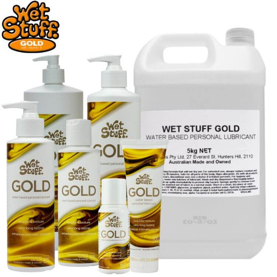 Wet Stuff Gold Lubricants