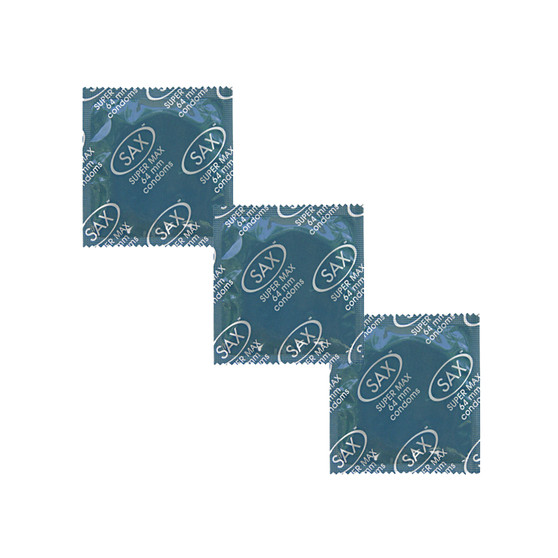 Sax SUPER MAX condoms
