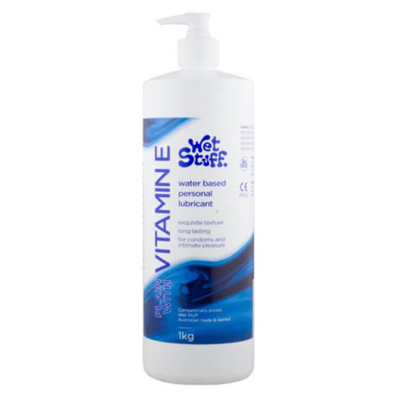 Wet Stuff Vitamin E Lubricant 1kg Pump Top