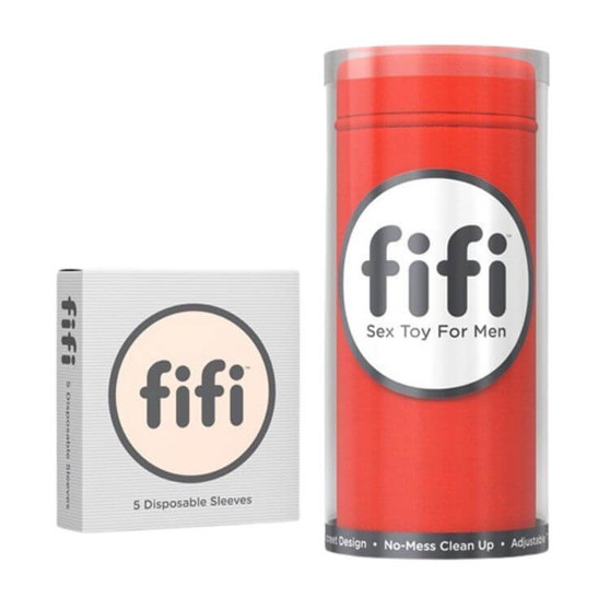 FIFI Masturbator Sleeve (Red) with box