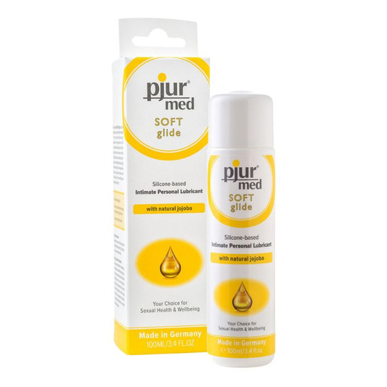 pjur Med Soft Glide 100ml with packaging