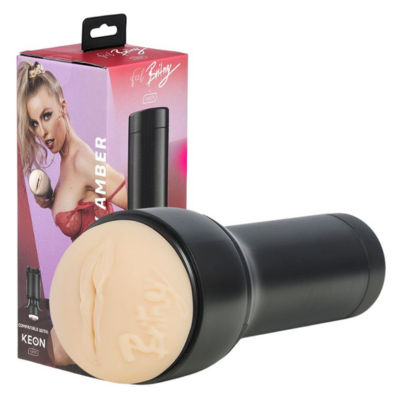 Feel Britney Amber Stroker with packaging