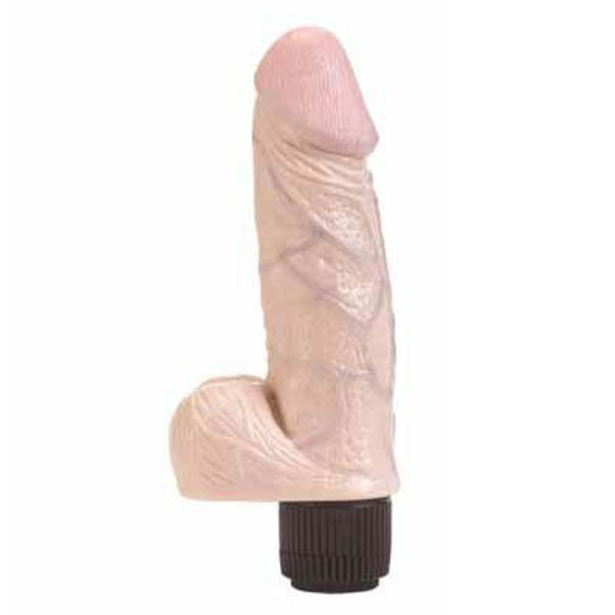 Seven Creations So Real WP Multi Speed Vibrating 6" Dong Dildo