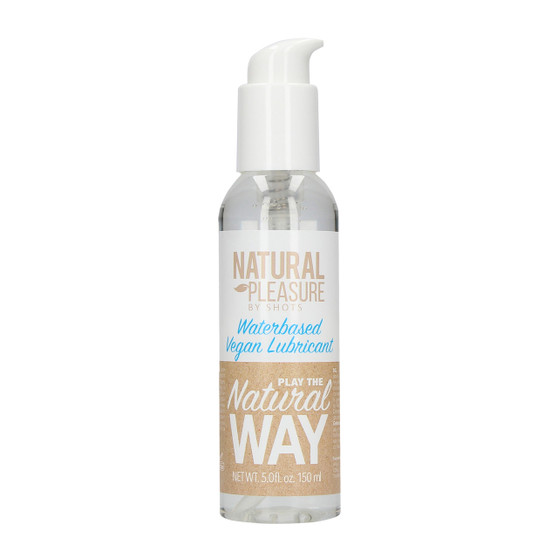 Shots Natural Pleasure Waterbased Vegan Lubricant - 150ml