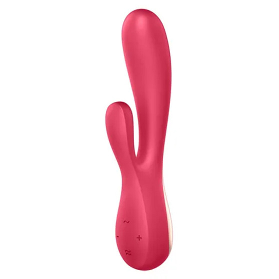 Satisfyer Mono Flex Rechargeable Rabbit Vibrator Red