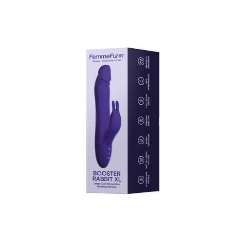 Femme Funn Booster Rabbit XL Dark Purple box