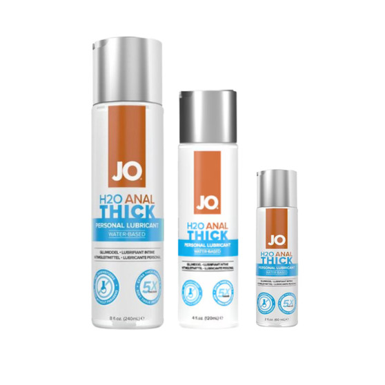 JO H2O Anal Thick Water-Based Lubricant Smooth Glide