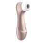 Satisfyer Pro 2 Rose Gold Clitoral Stimulator Side