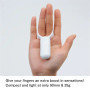 Tenga SVR White in hand