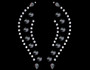 Dazzlerz Fantasy Black Self Adhesive Stick-on Rhinestone Eye Jewelry