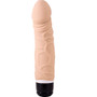Seven Creations Silicone Thick Classic Rechargeable Flesh Vibrator