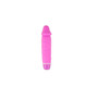 Seven Creations Silicone Classic Mini Pink Thick Veined Vibrator