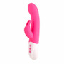 Seven Creations Rechargeable Silicone Rabbit Vibe Pink Vibrator