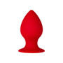Forto F-98: Cone Anal Plug Red Large
