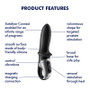 Satisfyer Hot Passion Heating Anal Vibrator  Features