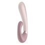 Satisfyer Heat Wave USB Rechargeable Rabbit Vibrator Mauve