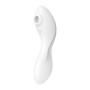 Satisfyer Curvy Trinity 5 Rechargeable Air Pulse Stimulator & Vibrator White