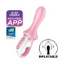 Satisfyer Air Pump Booty 5 Inflatable Anal Vibrator App Controll