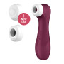 Satisfyer Pro 2 Generation 3 with App Control Clitoral Stimulator Wine Red Head