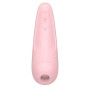 Satisfyer Curvy 2+ Clitoral Stimulator Pink Front