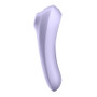 Satisfyer Dual Pleasure Clitoral Stimulator Mauve Side